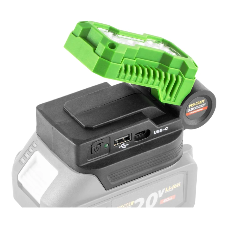 Procraft LL20bb Akku LED Strahler 20 V 500 lm Solo - ohne Akku, ohne Ladegerät