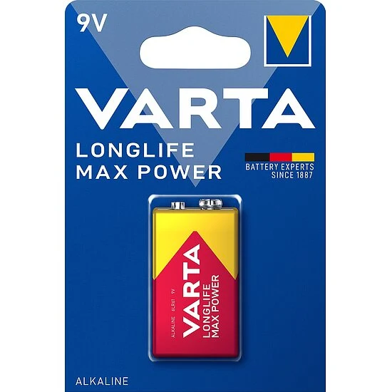 Varta 4722 Longlife Max Power 9V-Block 6LR61