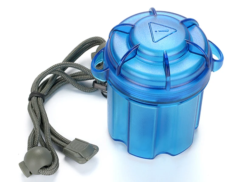Wasserdichte Aufbewahrungsbox für 7x 18650 Akkus