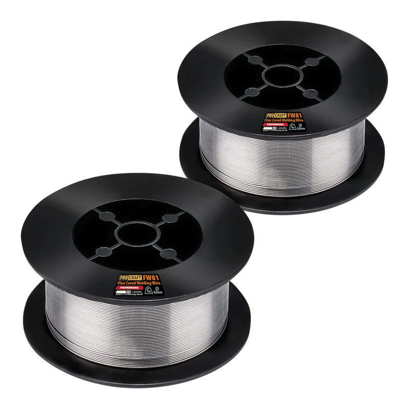 Procraft 2x FW81 Fülldraht Schweißdraht FLUX 0,8 mm 1,0 kg