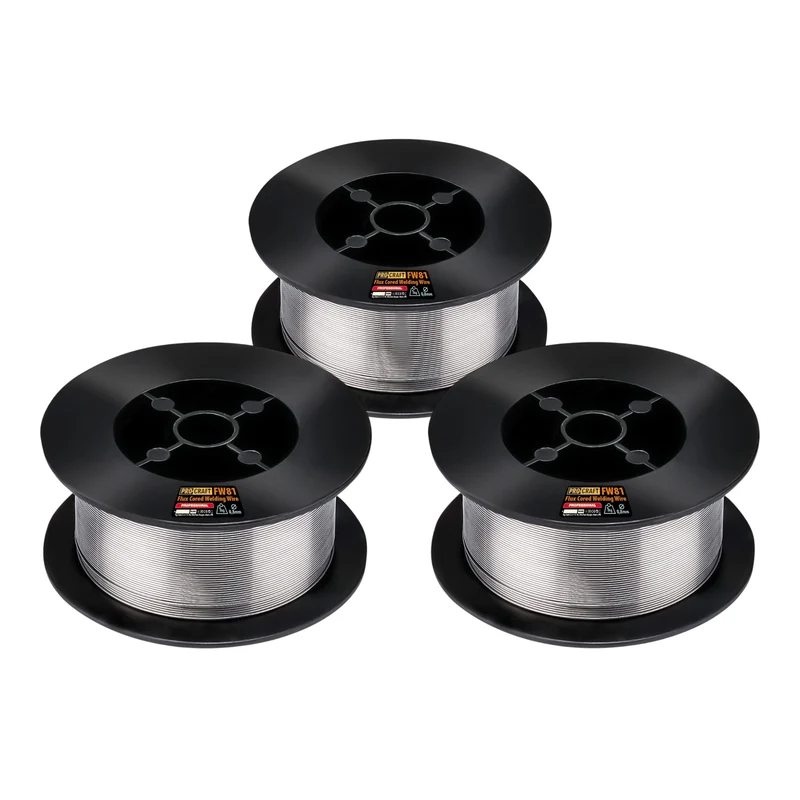 Procraft 3x FW81 Fülldraht Schweißdraht FLUX 0,8 mm 1,0 kg