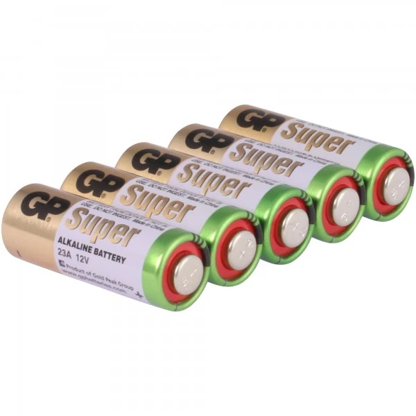 5 Stück A23 GP Alkaline MN21 Rundzellenbatterie Hochspannung 12V