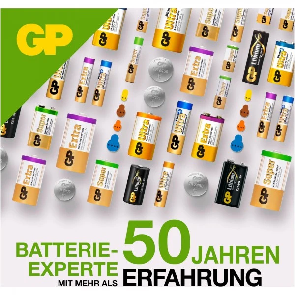 5 Stück A23 GP Alkaline MN21 Rundzellenbatterie Hochspannung 12V
