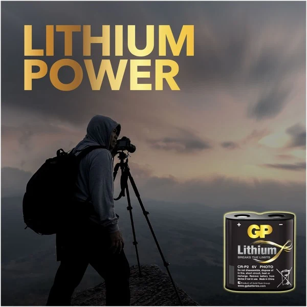 CRP2 Batterie GP Lithium 6V