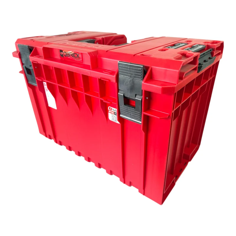 Qbrick System ONE 450 Vario RED ULTRA HD Custom Werkzeugkoffer modularer Organizer 585 x 385 x 420 mm 52 l stapelbar IP66 - alte Version