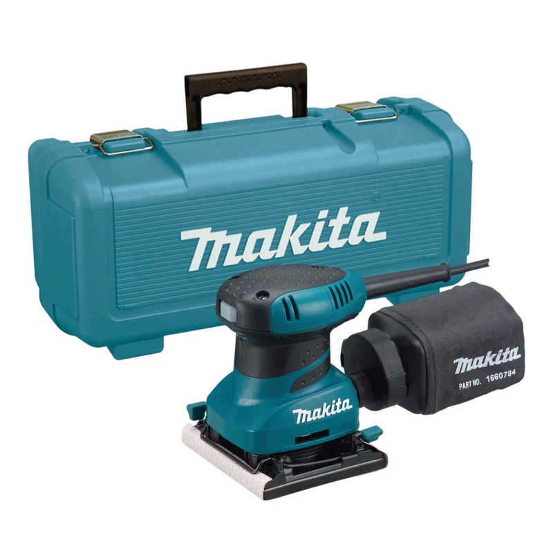 Makita BO 4556 K Schwingschleifer 200 Watt 114 x 140 mm + Koffer