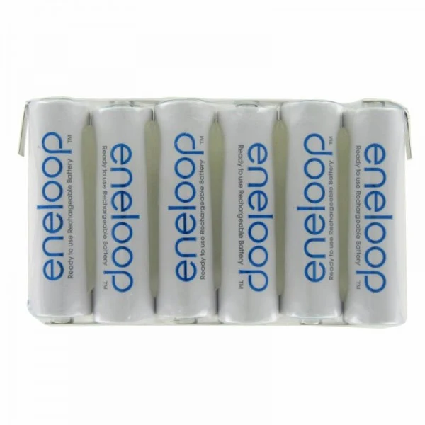 Panasonic eneloop Standard 7.2 Volt AkkuPack F1x6 6/BK-3MCCE mit Lötfahne
