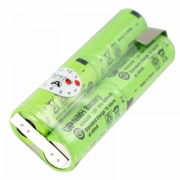 GP28AAAM4SMX Akkupack zum Selbsteinbau 4,8 GP28AAAM4SMXolt 400mAh
