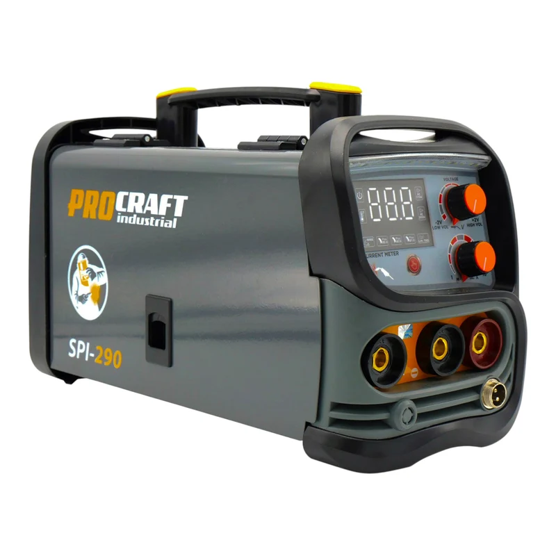 Procraft industrial SPI-290 Kombi Inverter Schweißgerät 3,8 kW Fülldraht Co Flux MMA TIG Lift