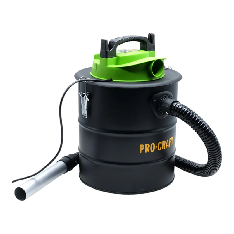 Procraft VC1550 Aschesauger 1200 Watt 20 L Fassungsvermögen