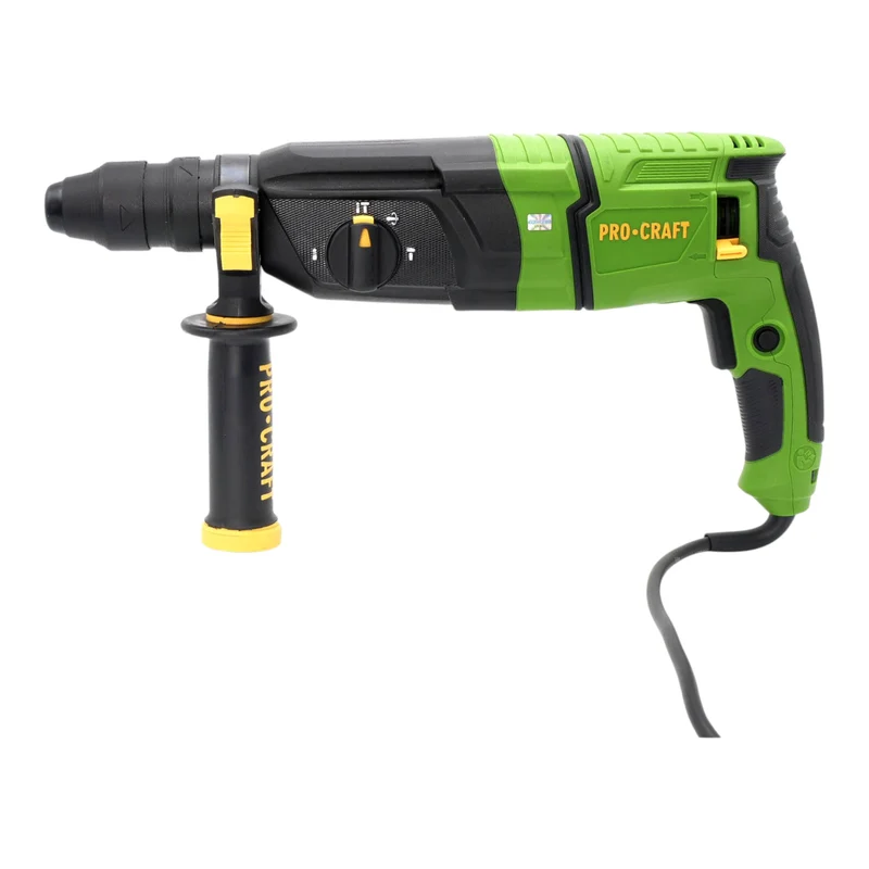 Procraft BH1100DFR Kombihammer 900 Watt 3,2 J SDS plus + Koffer