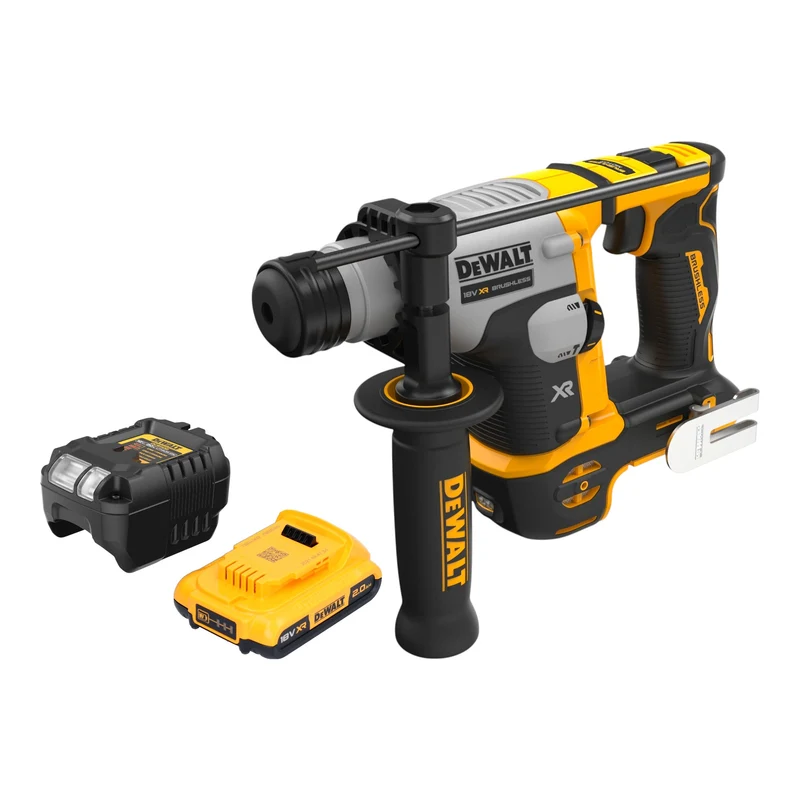 DeWalt DCH 172 D1 Akku Bohrhammer 18 V 1,4 J SDS plus Brushless + 1x Akku 2,0 Ah + Ladegerät