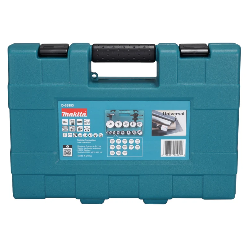 Makita D-63993 Lochsägen Set 16 tlg. 16 - 76 mm HSS Bi-Metall Universal
