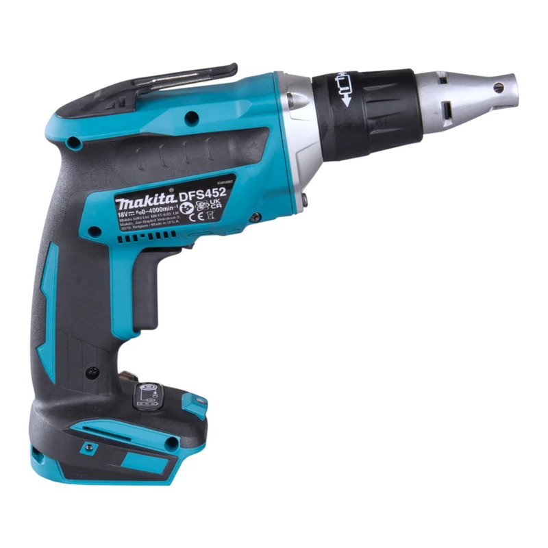 Makita DFS 452 Z Akku Trockenbauschrauber 18 V Brushless + Magazinschrauben Vorsatz - ohne Akku, ohne Ladegerät