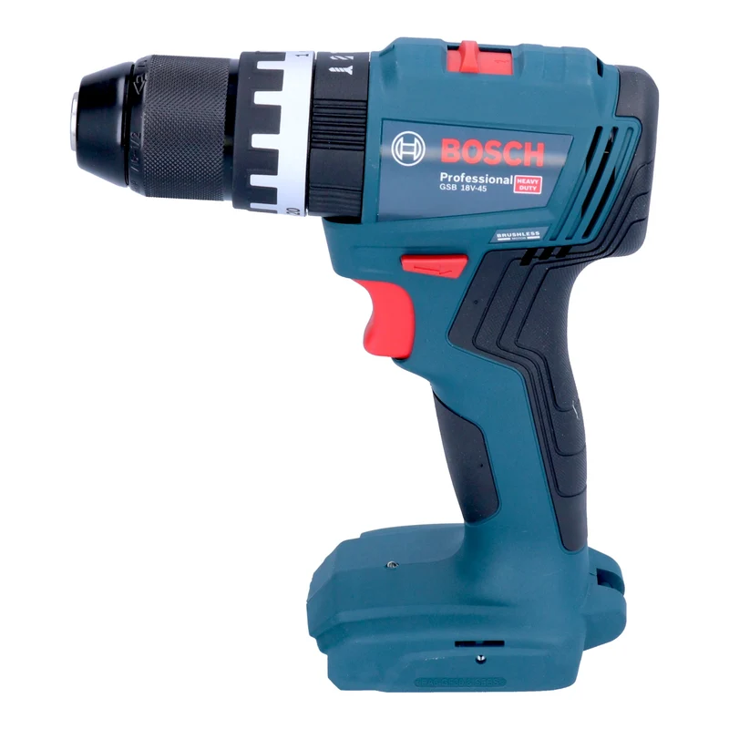 Bosch GSB 18V-45 Professional Akku Schlagbohrschrauber 18 V 45 Nm Brushless + 2x Akku 2,0 Ah + Ladegerät