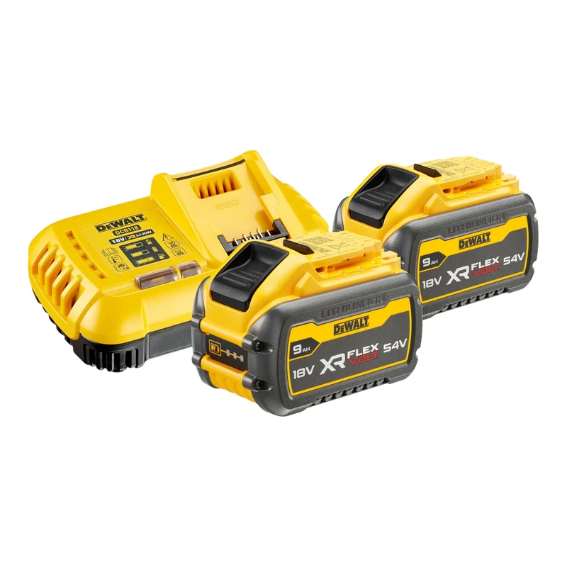 DeWalt DCM 571 X2 Akku Motorsense 54 V FlexVolt 38 cm Brushless + 2x Akku 9,0 Ah + Ladegerät