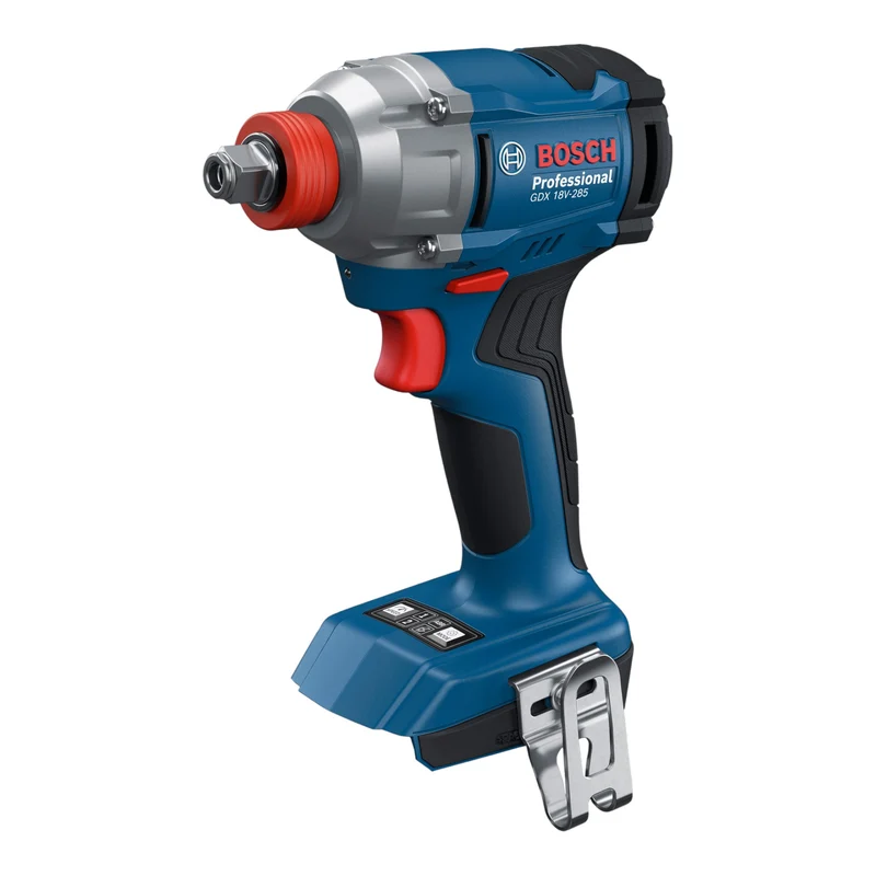 Bosch GDX 18V-285 Professional Akku Drehschlagschrauber 18 V 285 Nm 1/4'' Brushless + 2x Akku 5,0 Ah + Ladegerät