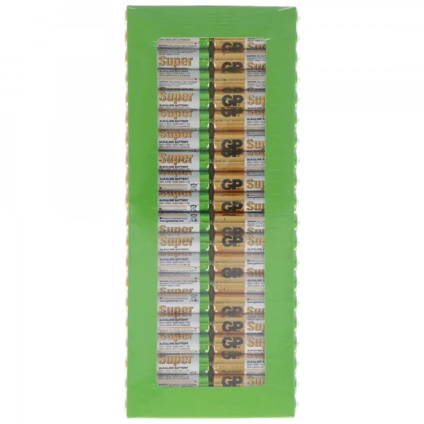 AAA Micro Batterie GP Alkaline Super 1,5V 40 Stück