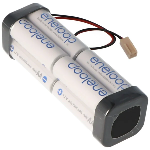 Sender Akku Panasonic eneloop Standard AA 8er Würfel 9,6/2000 Futaba