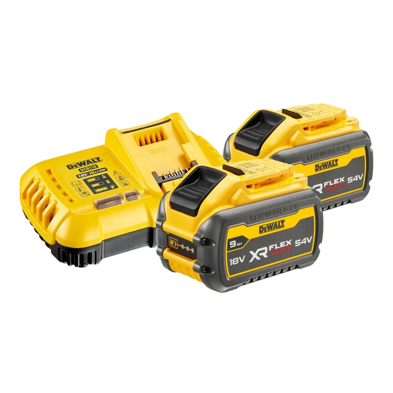 DeWalt DCMCS 575 X2 Akku Kettensäge 54 V FlexVolt 50 cm Brushless + 2x Akku 9,0 Ah + Ladegerät