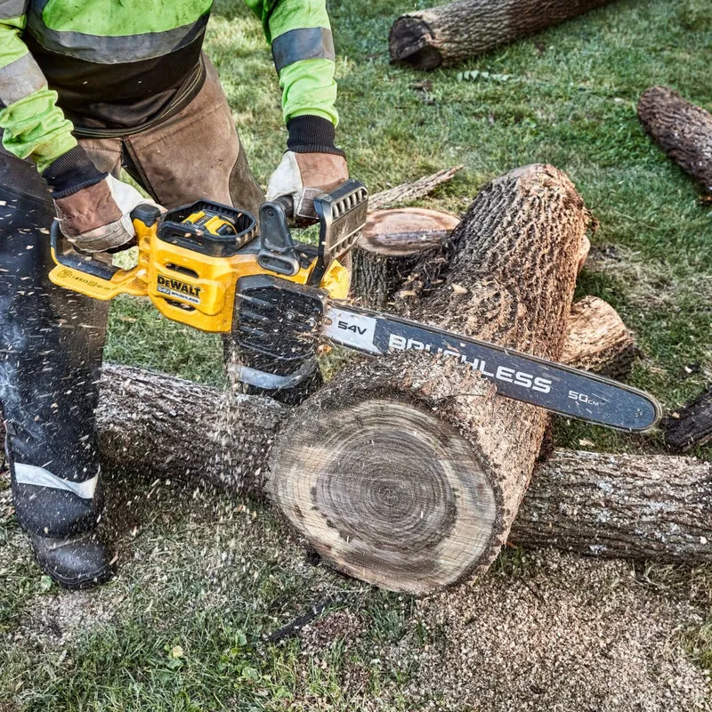 DeWalt DCMCS 575 X2 Akku Kettensäge 54 V FlexVolt 50 cm Brushless + 2x Akku 9,0 Ah + Ladegerät
