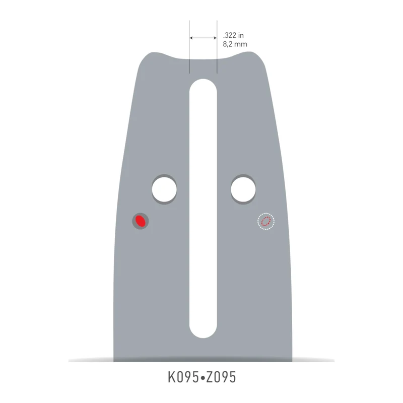 Oregon AdvanceCut Schwert 33 cm 1,3 mm .325" ( 130MLBK095 ) Führungsschiene für Kettensäge