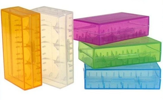 Efest Plastikbox für 2x 18650 oder 4x 16340 transparent