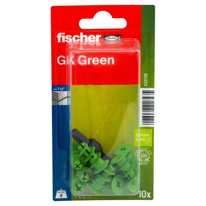 Gipskartondübel green K NV SB-Karte