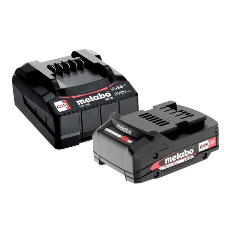 Metabo FP 18 LTX Akku Fettpresse 18 V 690 bar + 1x Akku 2,0 Ah + Ladegerät