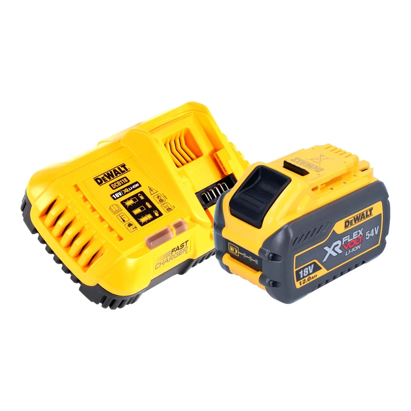 DeWalt DCMBL 777 Y1 Akku Axialgebläse 54 V FlexVolt Brushless + 1x Akku 12,0 Ah + Ladegerät