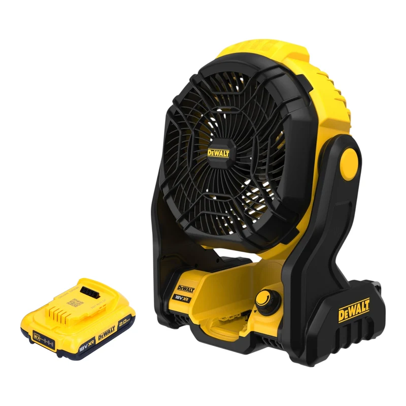 DeWalt DCE 512 N Akku Ventilator 18 V + 1x Akku 2,0 Ah - ohne Ladegerät