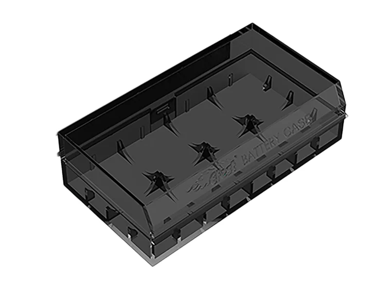 Efest H2 - Plastikbox für 2x 18650 oder 4x 16340 - Schwarz