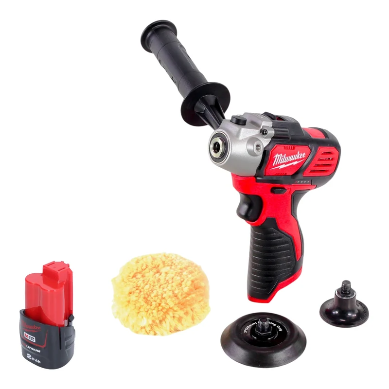 Milwaukee M12 BPS-201 Akku Polierer 12 V + 1x Akku 2,0 Ah - ohne Ladegerät