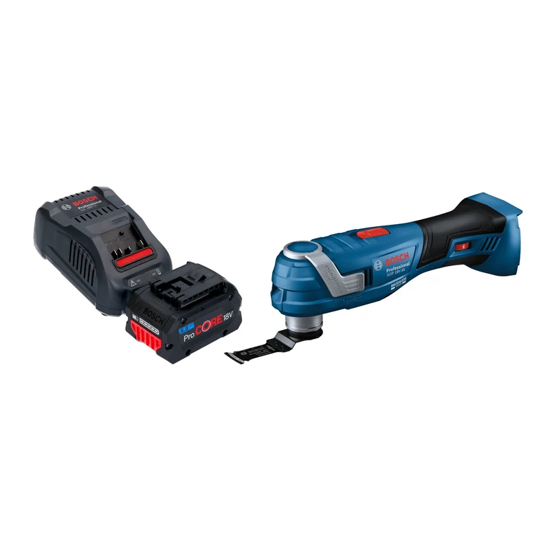 Bosch GOP 18V-34 Professional Akku Multi Cutter 18 V Starlock Plus + 1x ProCORE Akku 5,5 Ah + Ladegerät