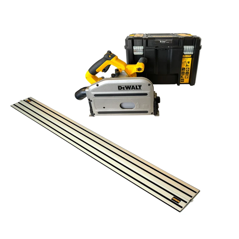 DeWalt DWS 520 KTR Tauchkreissäge 1300 Watt 165 mm + Sägeblatt + Führungsschiene + TSTAK