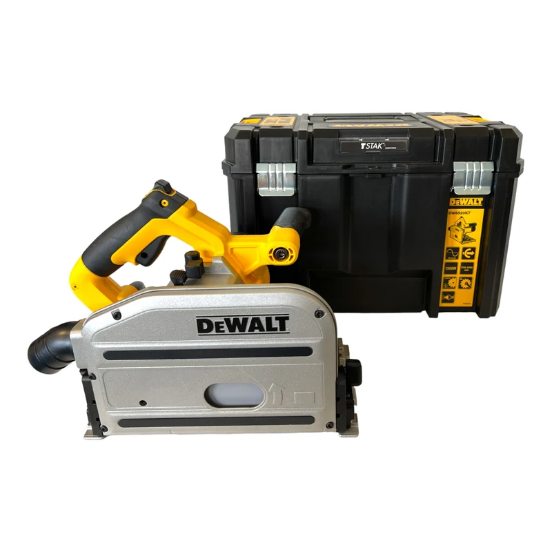 DeWalt DWS 520 KTR Tauchkreissäge 1300 Watt 165 mm + Sägeblatt + Führungsschiene + TSTAK