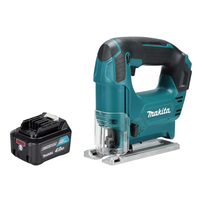 Makita JV 101 DM1 Akku Stichsäge 12 V max. 65 mm + 1x Akku 4,0 Ah - ohne Ladegerät