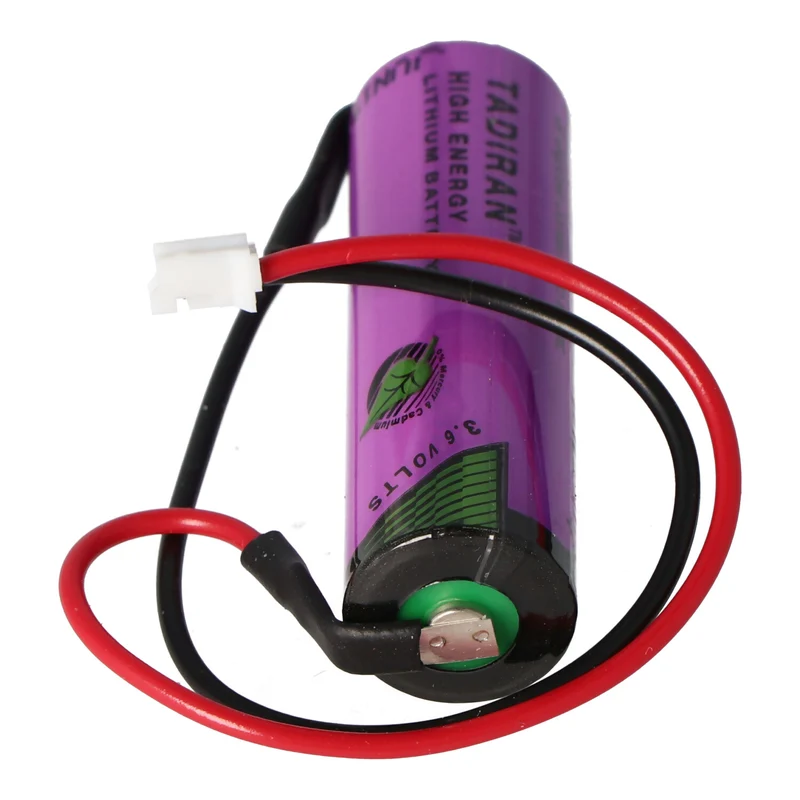AccuCell Ersatzbatterie passend für die Testo Datenlogger 175-T1 Batterie mit Kabel und Stecker