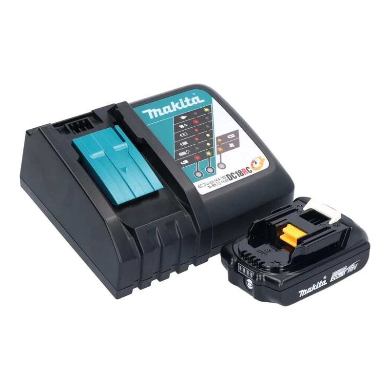 Makita ML 005 G RA1 Akku Baustellenleuchte 18 / 40 V max. 3.600 lm + 1x Akku 2,0 Ah + Ladegerät