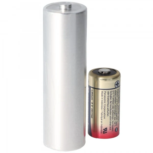 AccuCell Adapter Batterie 2R10 Duplex Stab-Batterie, 2R10R, 3010, 2010, 3,0 Volt 73x21mm max. 1600mAh