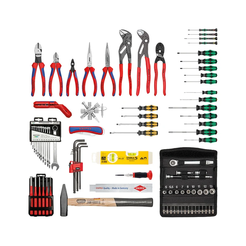 Knipex Werkzeugkoffer "Robust45 Move" Mechanik / 82-teilig