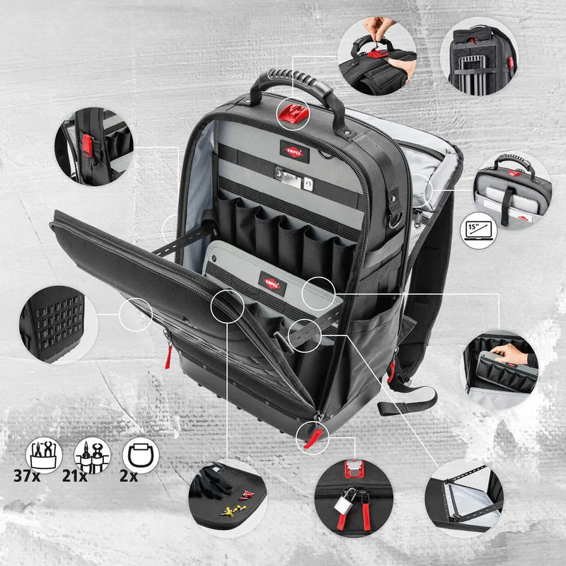 Knipex Werkzeugrucksack "Modular X18" / leer