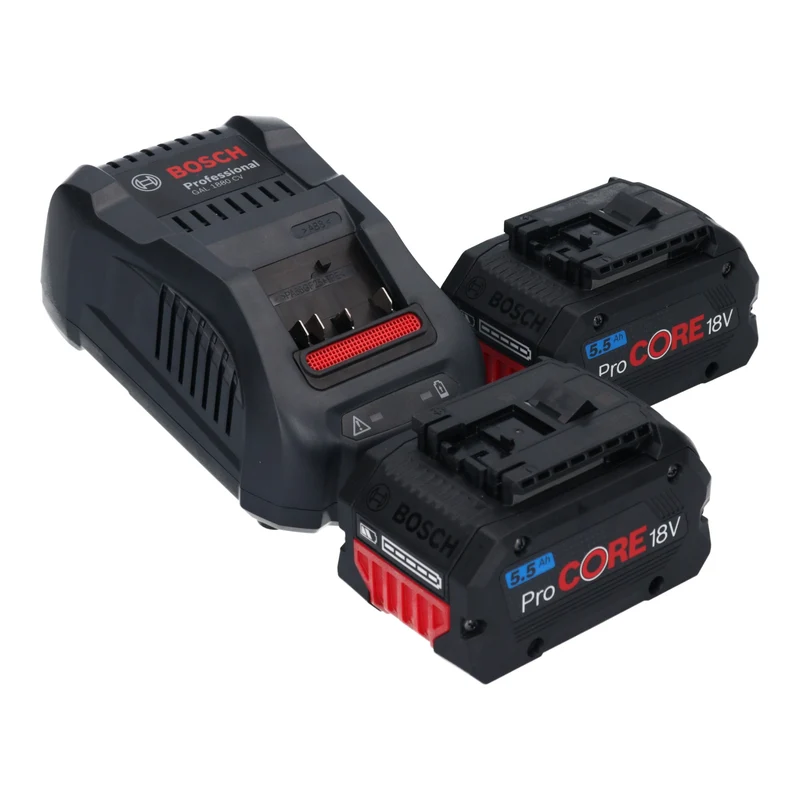 Bosch GBH 18V-22 Professional Akku Bohrhammer 18 V 1,9 J SDS Plus Brushless + 1x ProCORE Akku 5,5 Ah + Ladegerät + L-Boxx