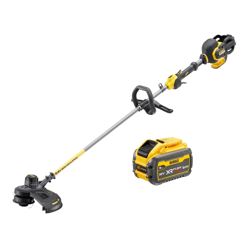 DeWalt DCM 571 N Akku Motorsense 54 V FlexVolt 38 cm Brushless + 1x Akku 9,0 Ah - ohne Ladegerät