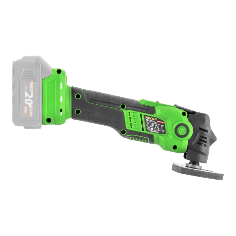 Procraft PMT22bb Akku Multifunktionswerkzeug 20 V Brushless - ohne Akku, ohne Ladegerät