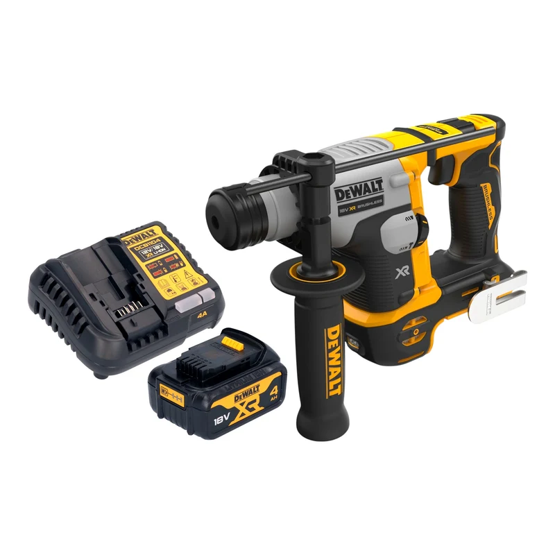 DeWalt DCH 172 M1 Akku Bohrhammer 18 V 1,4 J SDS plus Brushless + 1x Akku 4,0 Ah + Ladegerät