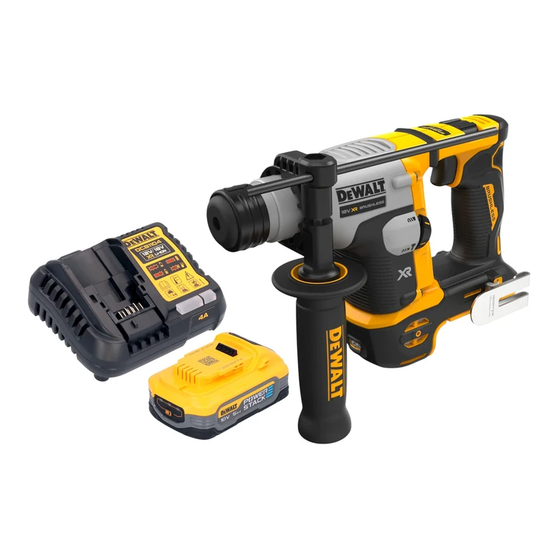 DeWalt DCH 172 H1 Akku Bohrhammer 18 V 1,4 J SDS plus Brushless + 1x Powerstack Akku 5,0 Ah + Ladegerät