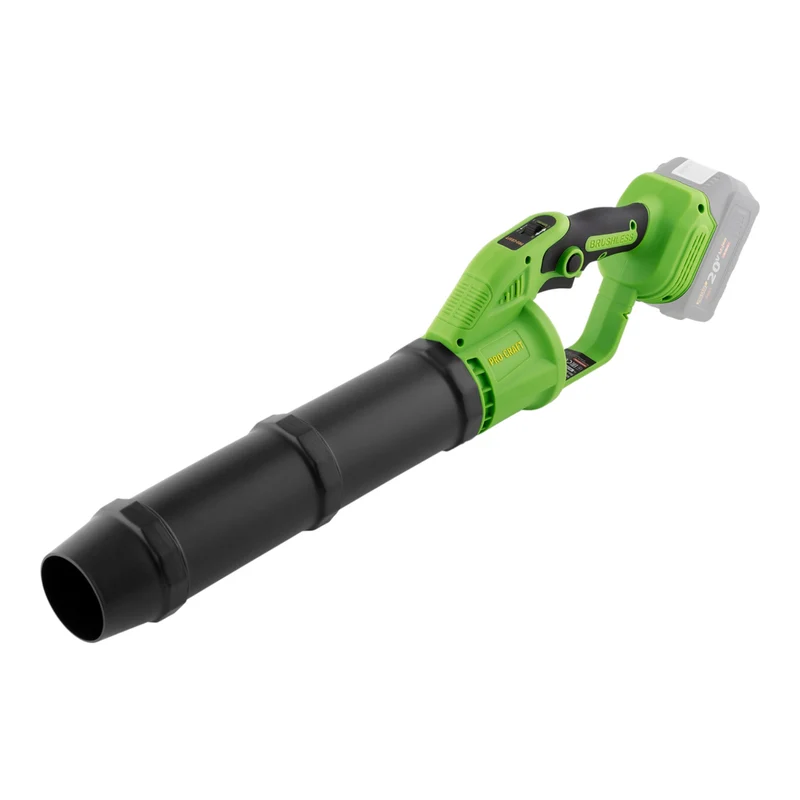 Procraft PB24bb Akku Laubbläser 20 V Brushless + 2x Akku 4,0 Ah + Ladegerät