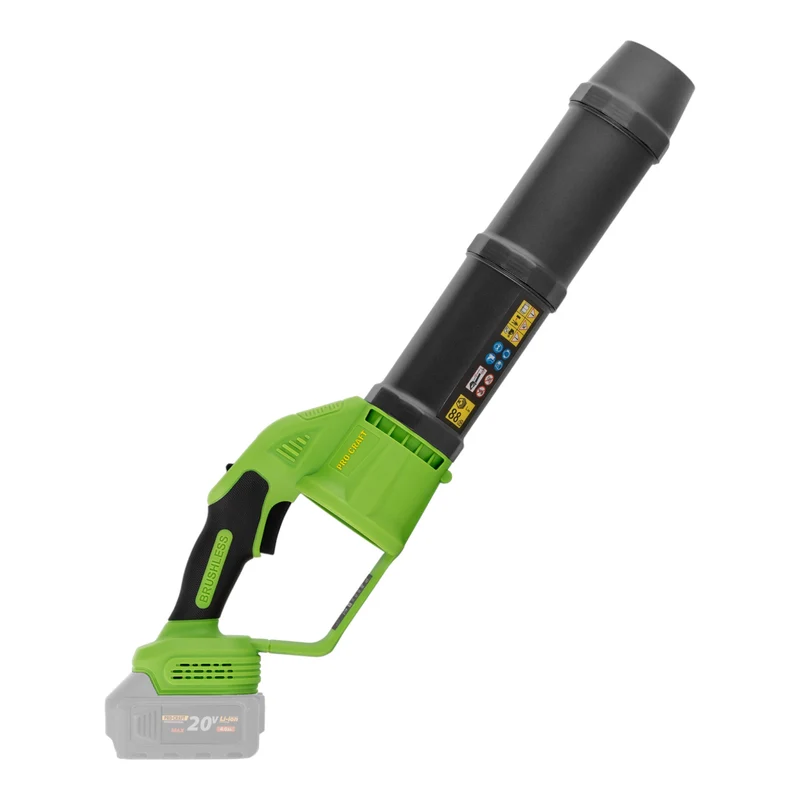 Procraft PB24bb Akku Laubbläser 20 V Brushless + 2x Akku 4,0 Ah + Ladegerät