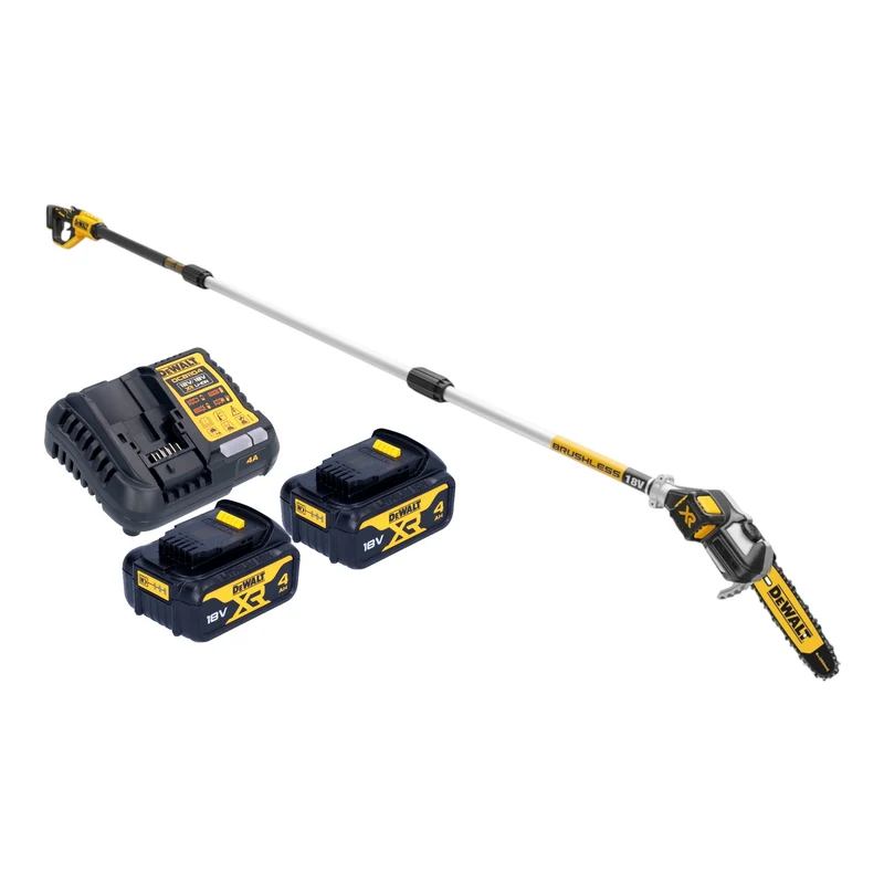 DeWalt DCMPS 567 M2 Akku Hochentaster 18 V Brushless + 2x Akku 4,0 Ah + Ladegerät